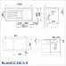 КУХНЕНСКА МИВКА BLANCO ZIA 6 S - ЦВЯТ КАФЕ - 515072