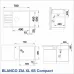 КУХНЕНСКА МИВКА BLANCO ZIA XL 6 S COMPACT - ЦВЯТ КАФЕ - 523282 КУХНЕНСКА МИВКА BLANCO ZIA XL 6 S COMPACT - ЦВЯТ КАФЕ - 523282