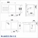 КУХНЕНСКА МИВКА BLANCO ZIA 5 S - ЦВЯТ МЕКО БЯЛ - 527204