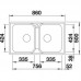 КУХНЕНСКА МИВКА BLANCO LEMIS 8 - IF - 523039 КУХНЕНСКА МИВКА BLANCO LEMIS 8 - IF - 523039